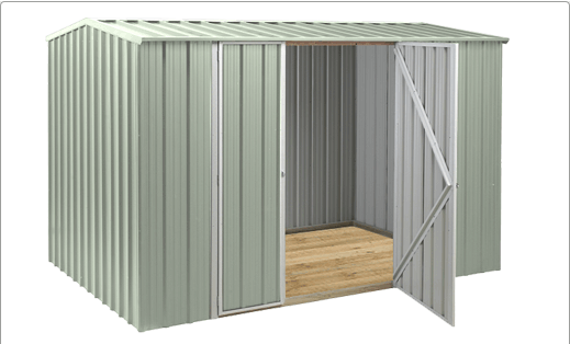 SmartStore Gable SM3025 3020x2520 Mist Green Shed available at Gubba Garden Shed