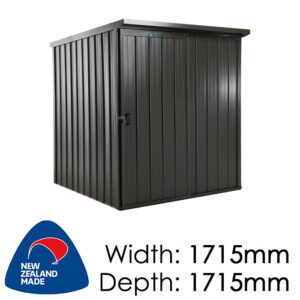 Duratuf Kiwi Shed Lean-to 1.7x1.7 Single Sliding Door