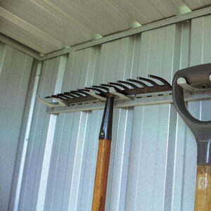 Galvo GVO1508 "Grey Friars" Coloured Steel Garden Shed - Image 4