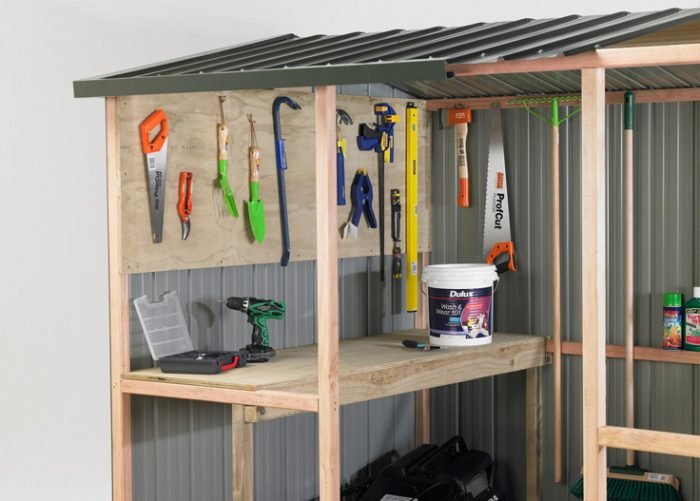 Duratuf Kiwi Shed Lean-to 2.5x1.7 Single Sliding Door - Image 2